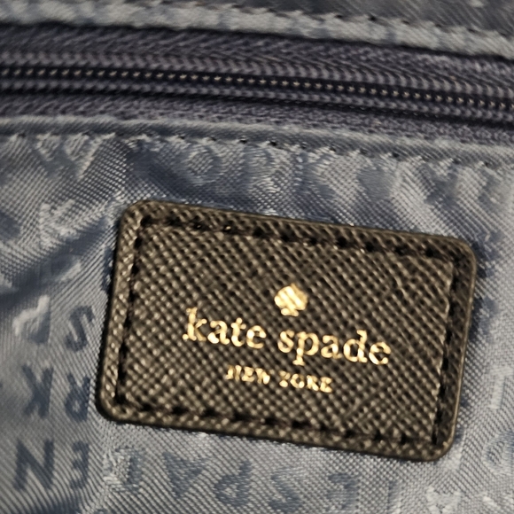 Kate Spade New York Taden Mavis Street Tote Bag New w/o tags. Ice Blue Sparkle - Picture 6 of 7